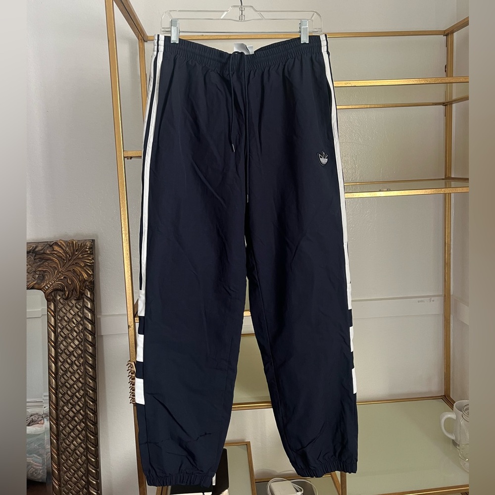Navy Adidas Track Pants/ Sweats oversized